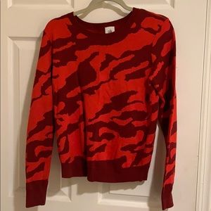 Camo crew neck
